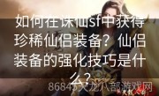 如何在诛仙sf中获得珍稀仙侣装备？仙侣装备的强化技巧是什么？