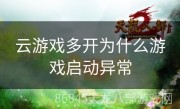 云游戏多开为什么游戏启动异常