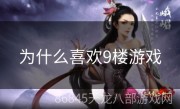 为什么喜欢9楼游戏