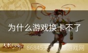 为什么游戏换卡不了